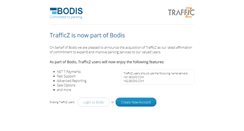 Desktop Screenshot of partners.trafficz.com